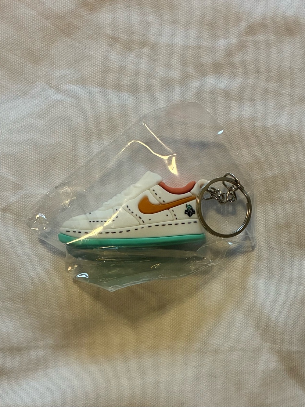 NY Liberty Sneakerhead Night Giveaway Mini Sneaker Keychain